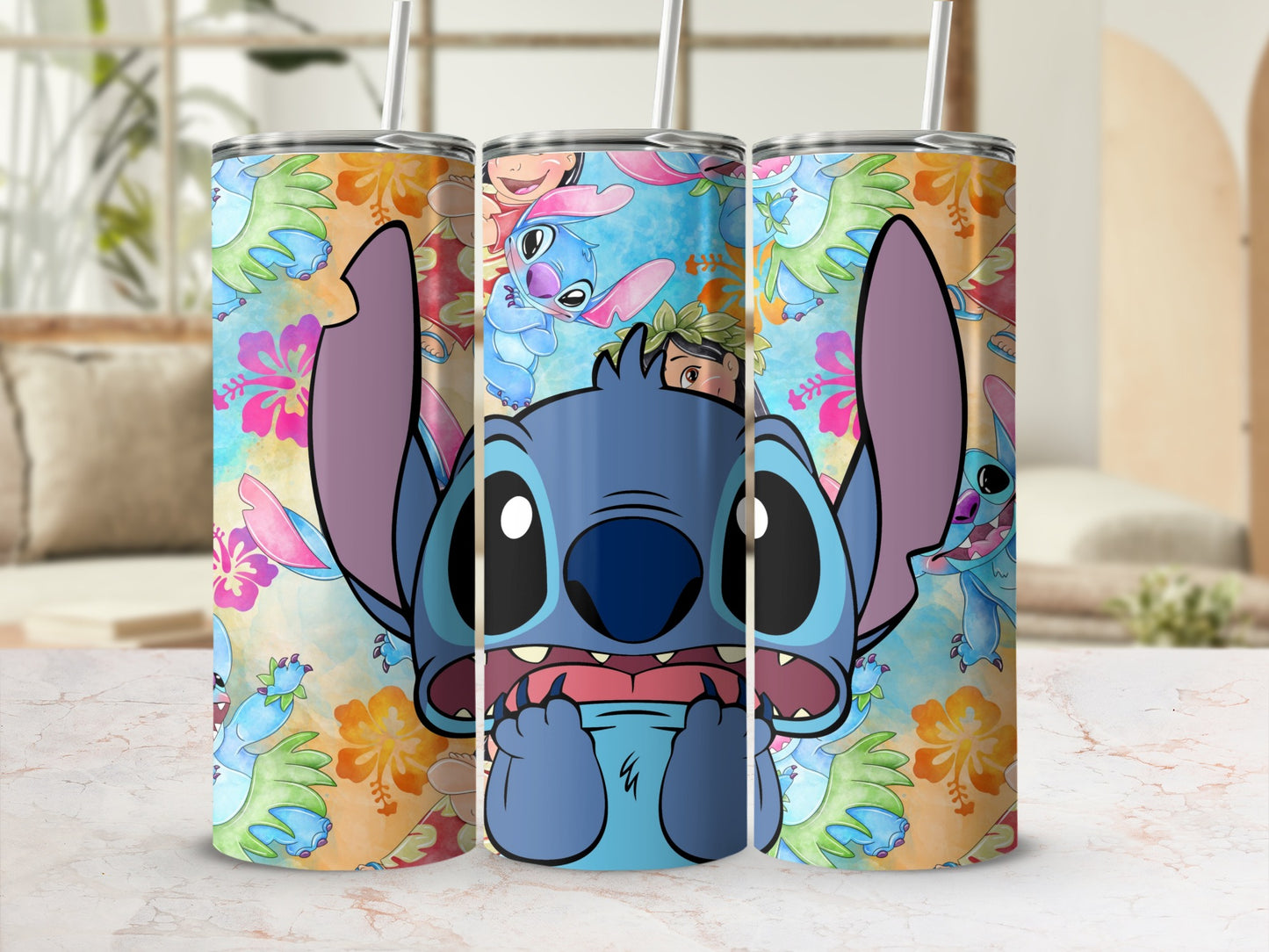 Vibrant Cartoon Character Design Insulated Tumbler