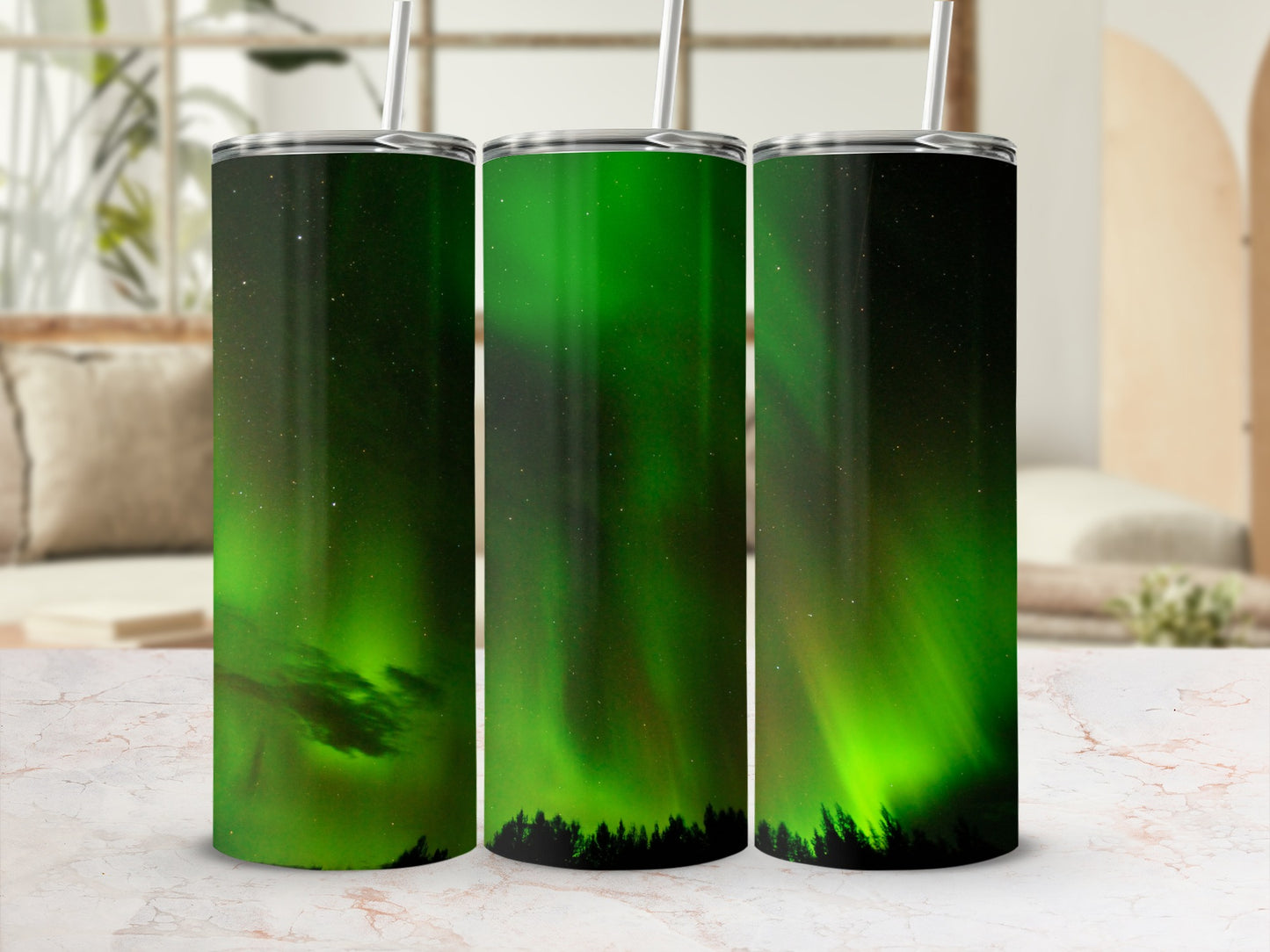 Northern Lights Design Insulated Tumbler Product