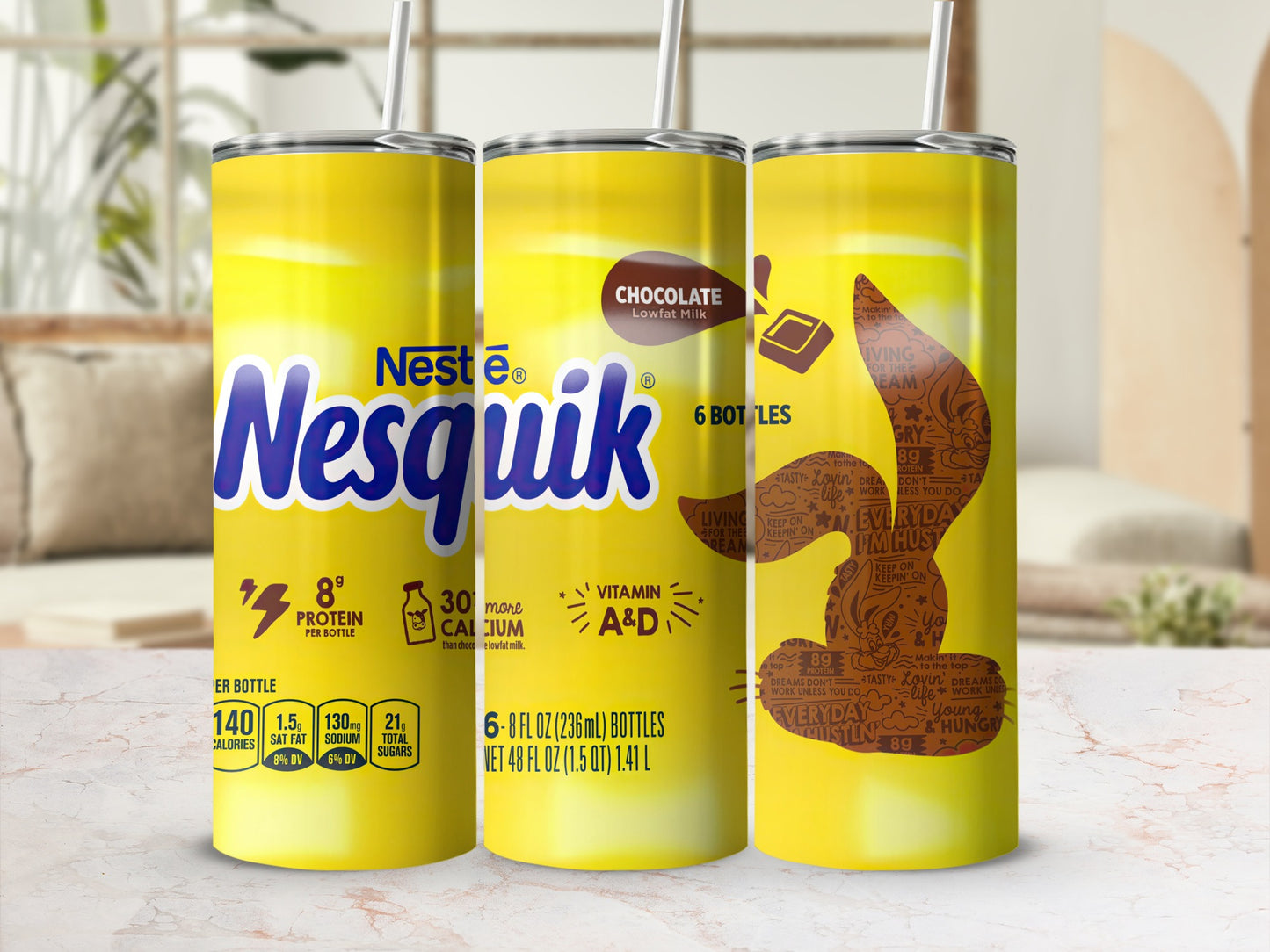 Nestlé Nesquik Chocolate Lowfat Milk 8g Protein A&D product type