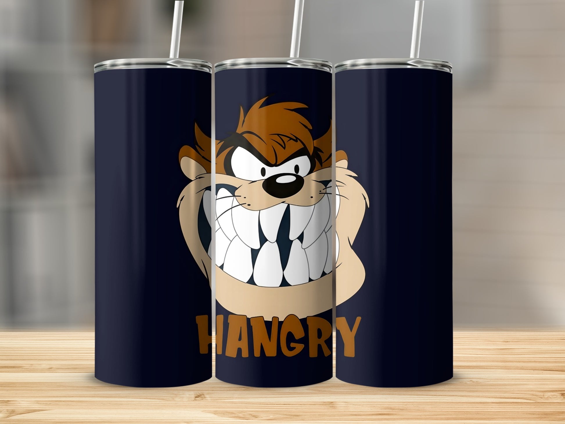 Hangry Character Tumbler for Drinks Travel Mug