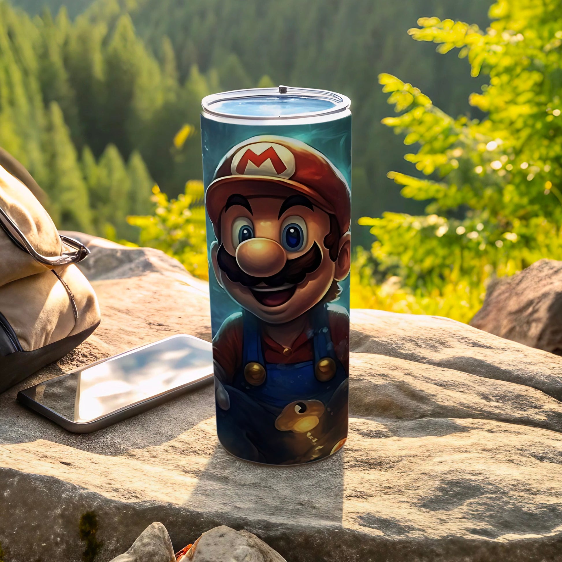 Adventure Mario Insulated Stainless Steel Tumbler