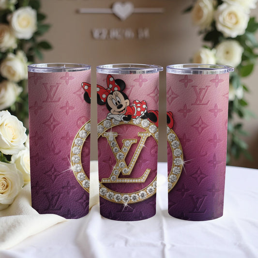 Stylish Minnie Mouse Insulated Tumbler 20oz Drinkware