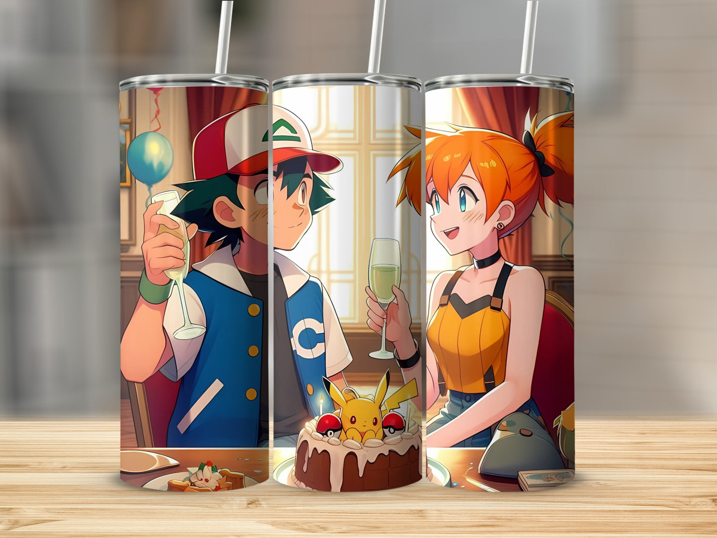 Cartoon Character Design Insulated Drink Tumbler