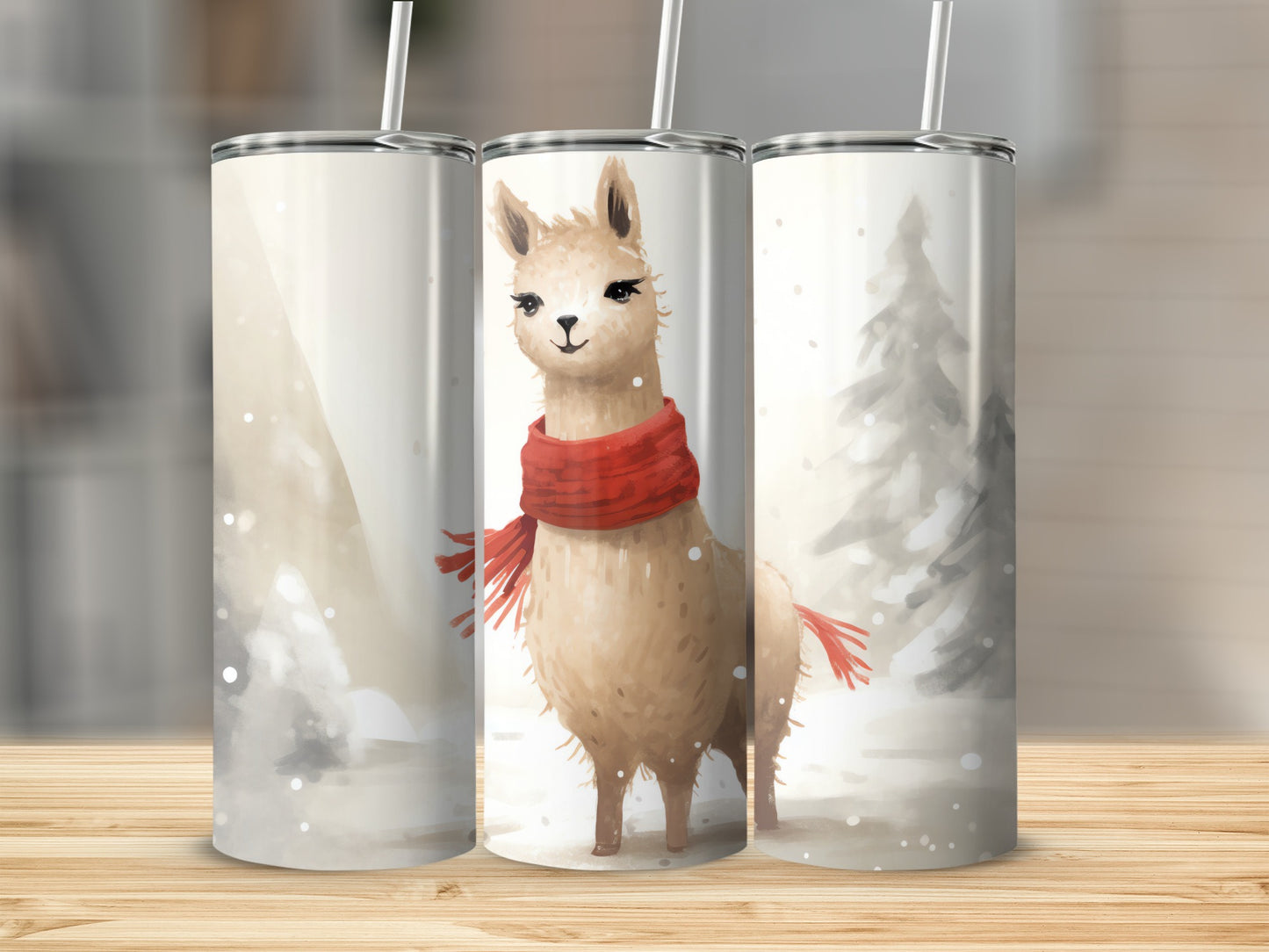 Winter Llama Snow Scene Red Scarf Tumbler product type
Llama
Winter
Snow
Scarf
Animal
Cute
Christmas
Holiday
Tumbler
Drinkware
Beverage
Insulated
Gift
Festive
ColdWeather
WhiteSnow
RedScarf
EvergreenTrees
ForestScene
Adorable