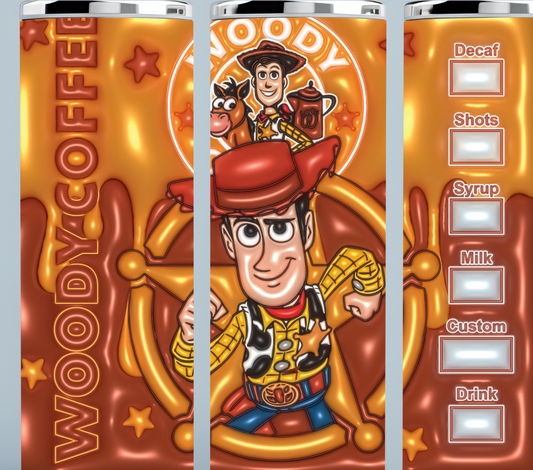 Woody Starbucks Coffee Tumbler