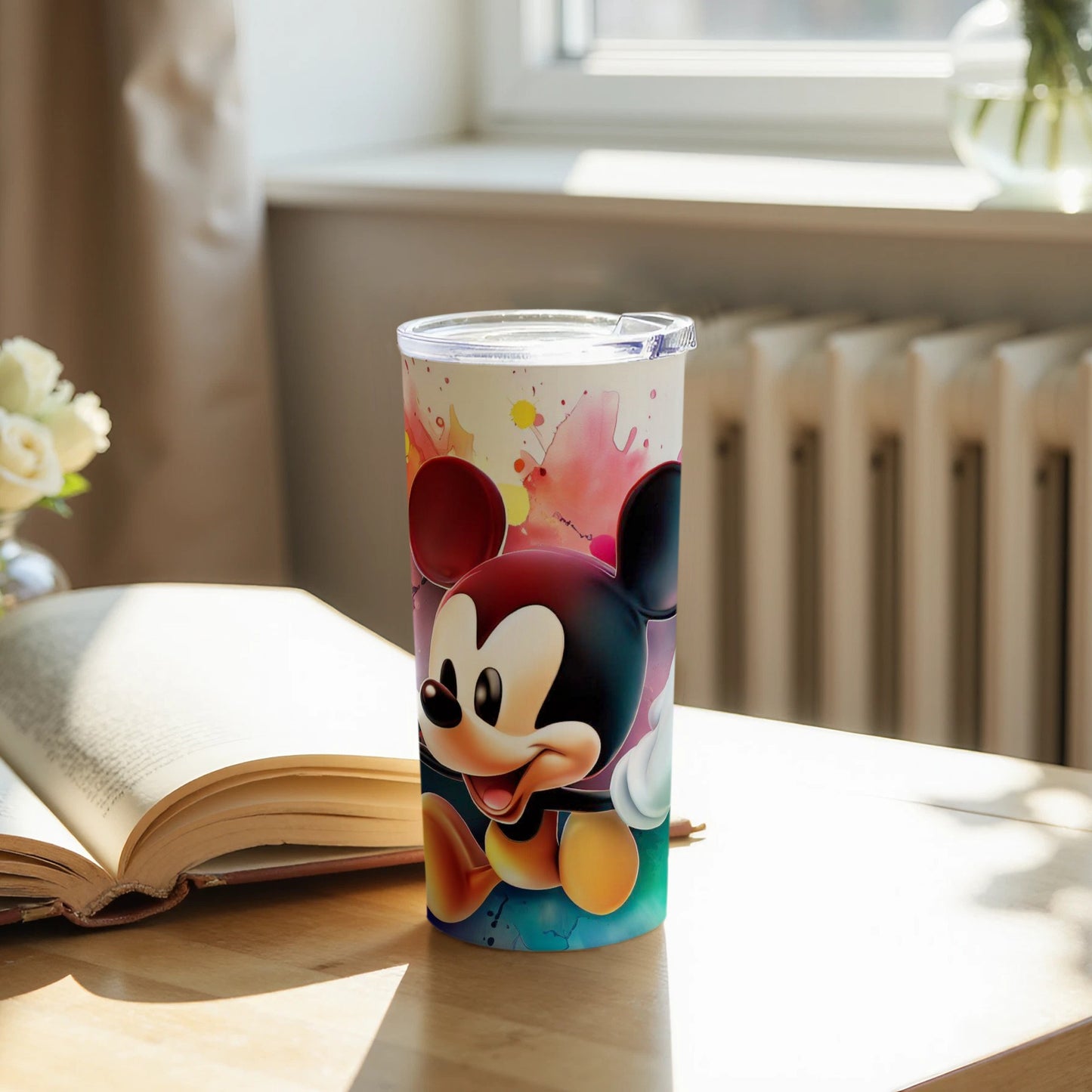 Colorful Mickey Mouse Tumbler for Kids and Adults