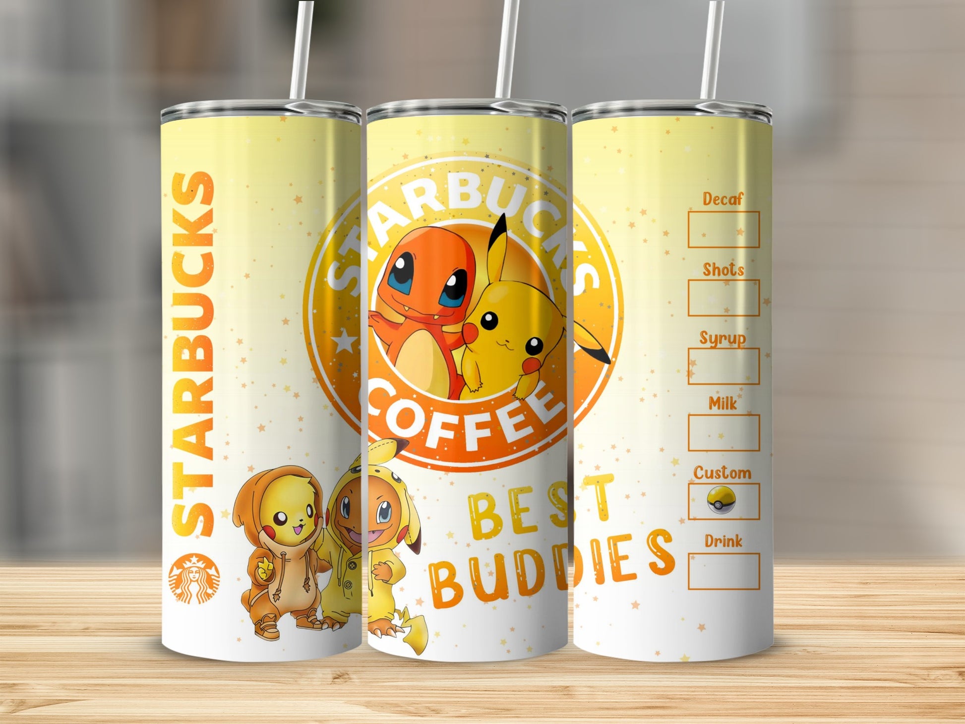 Starbucks Coffee Best Buddies Design Tumbler