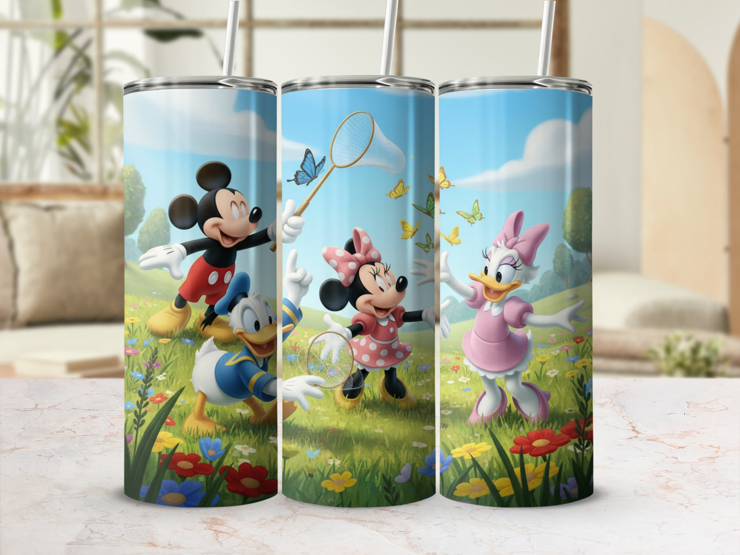 Mickey Mouse and Friends Fun Playful Stainless Tumbler