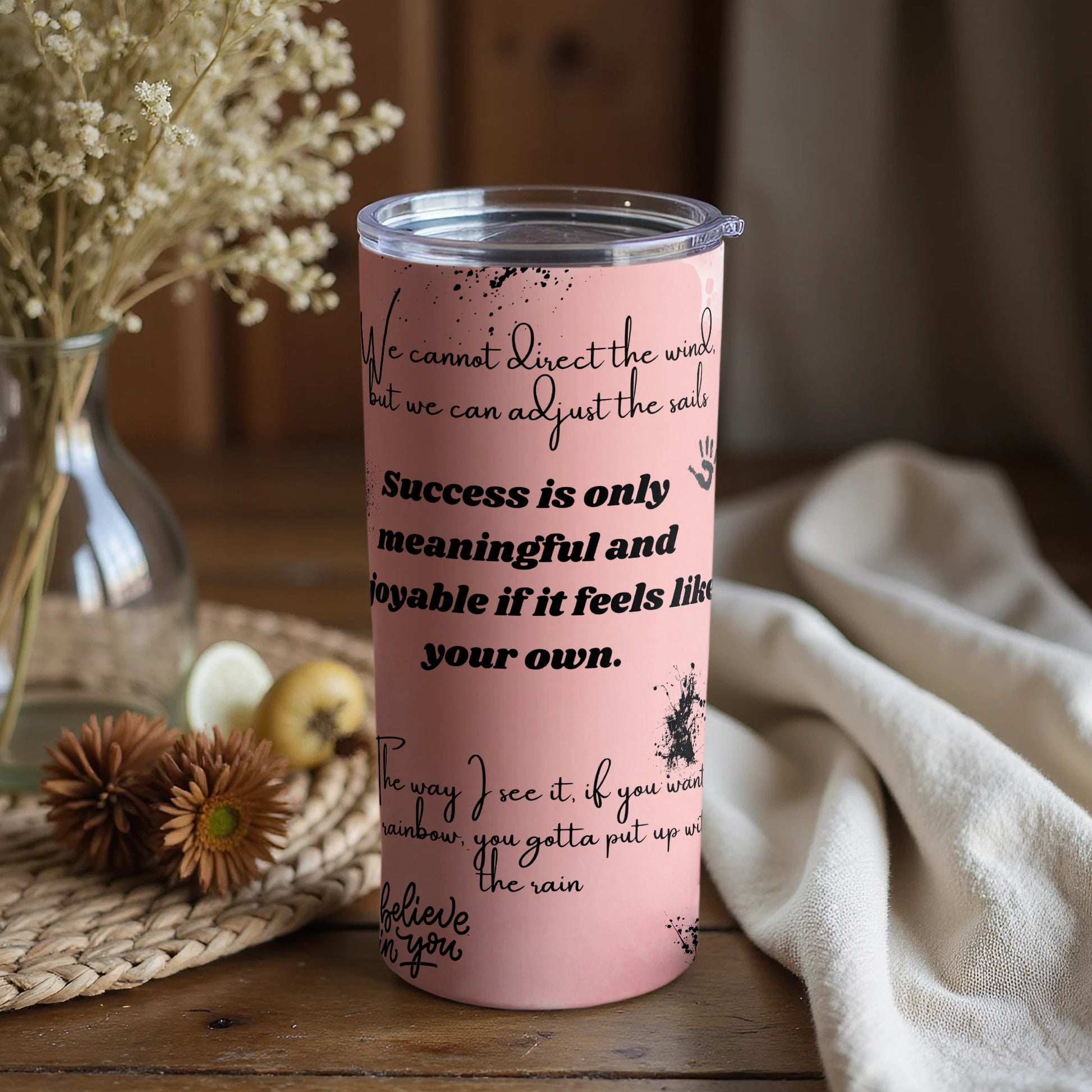 Success is Meaningful If it Feels Like Your Own Tumbler