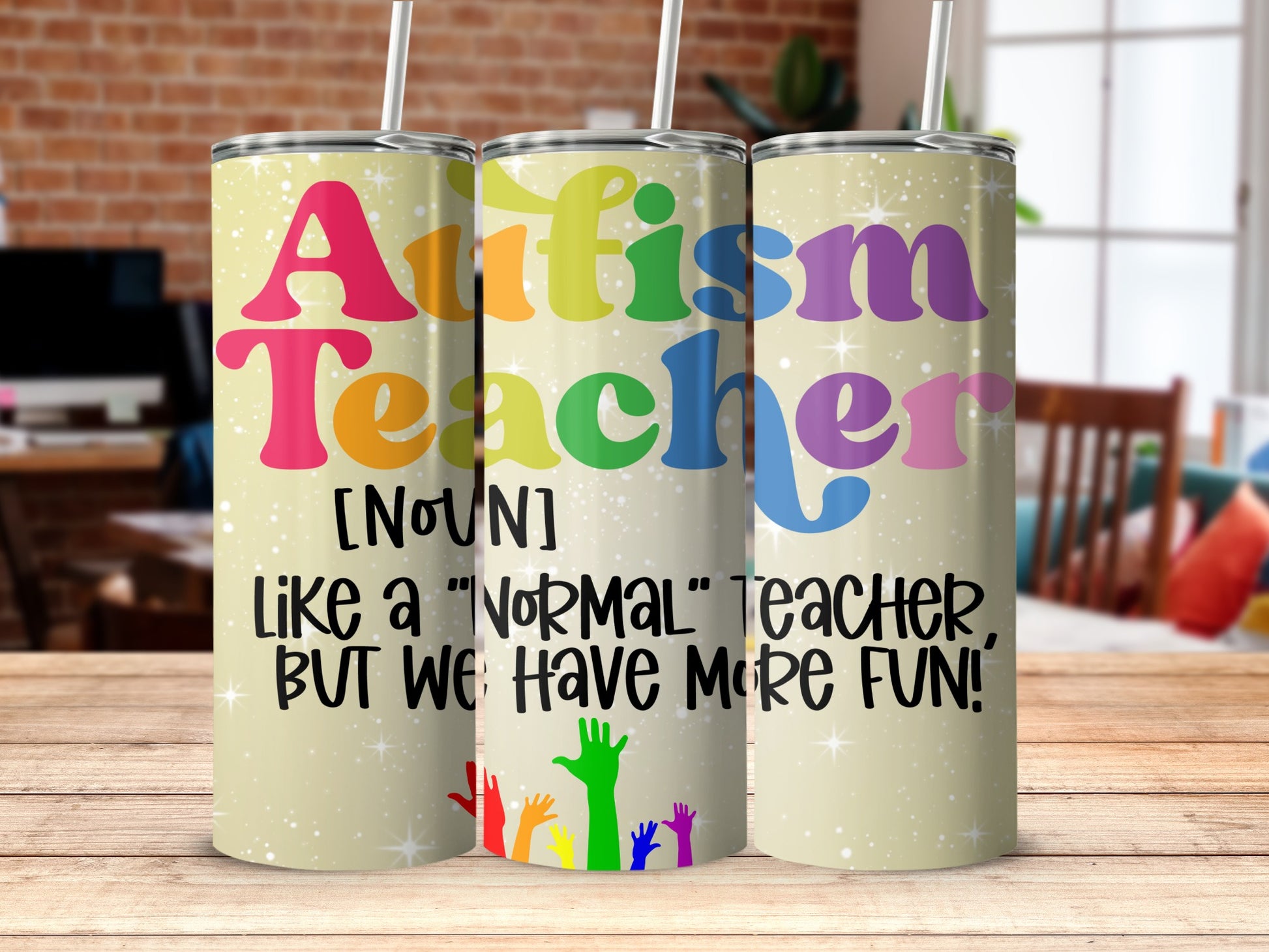 Autism Teacher Like Normal Teacher We Have More Fun Tumbler