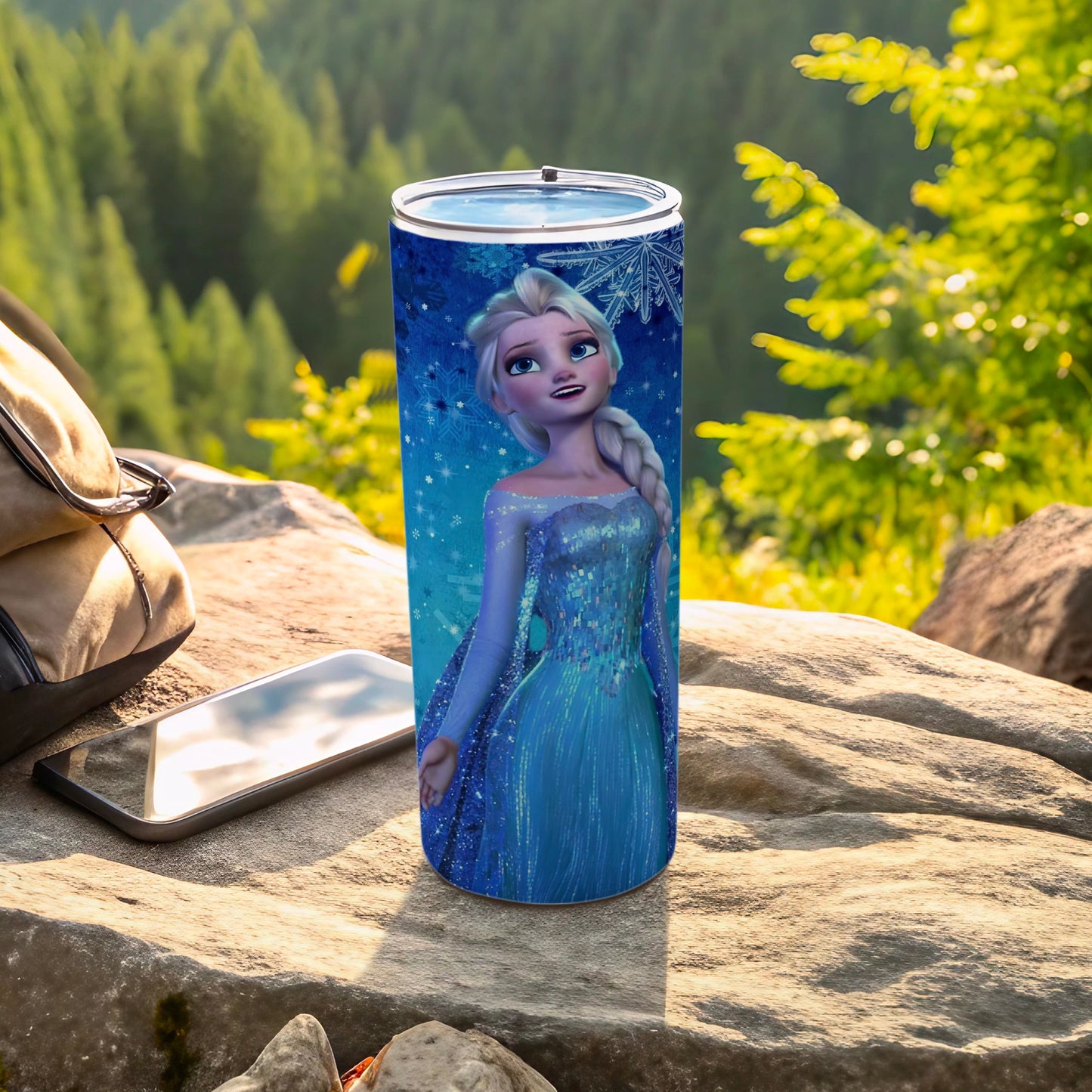 Magical Frozen Princess Tumbler for Kids and Adults