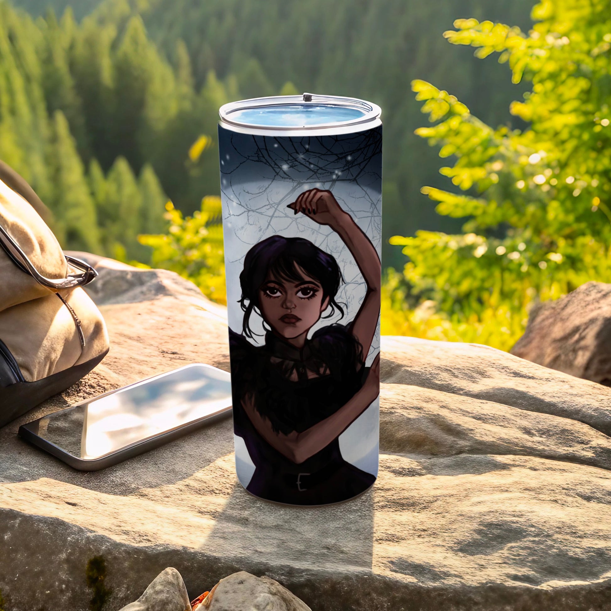 Gothic Forest Character Art Insulated Tumbler