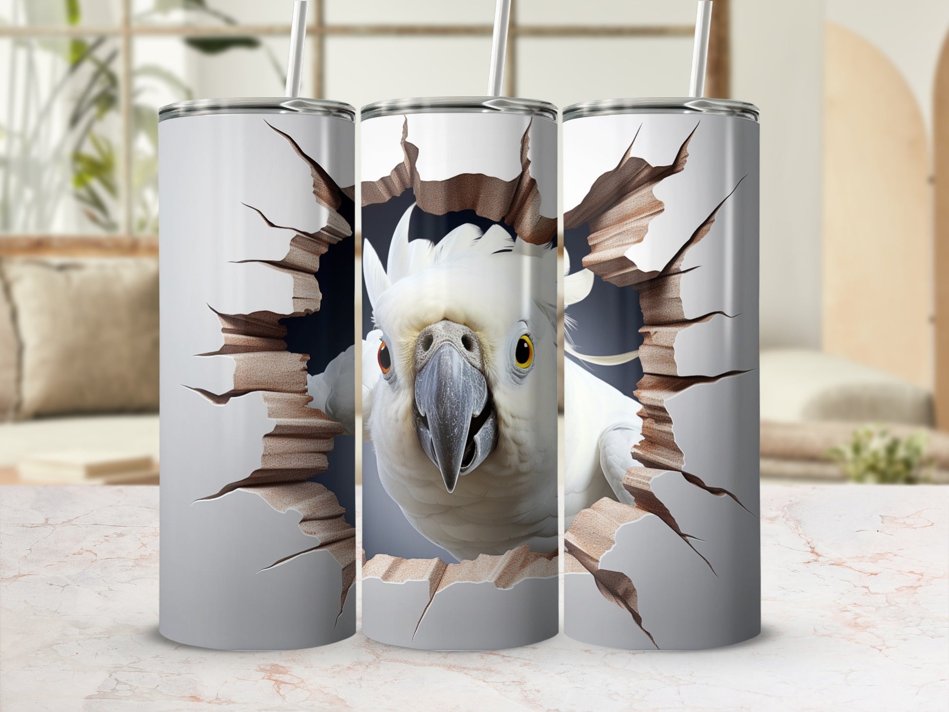 Cockatoo design wall crack peek bird product type
Cockatoo, Parrot, Bird, Animal, Wildlife, White cockatoo, Cracked wall, Breakthrough, Unique, Pet bird, Feathery, Tropical, Bird art, Nature, Funny bird, Quirky, Pop out, Avian, Surprise, Creative