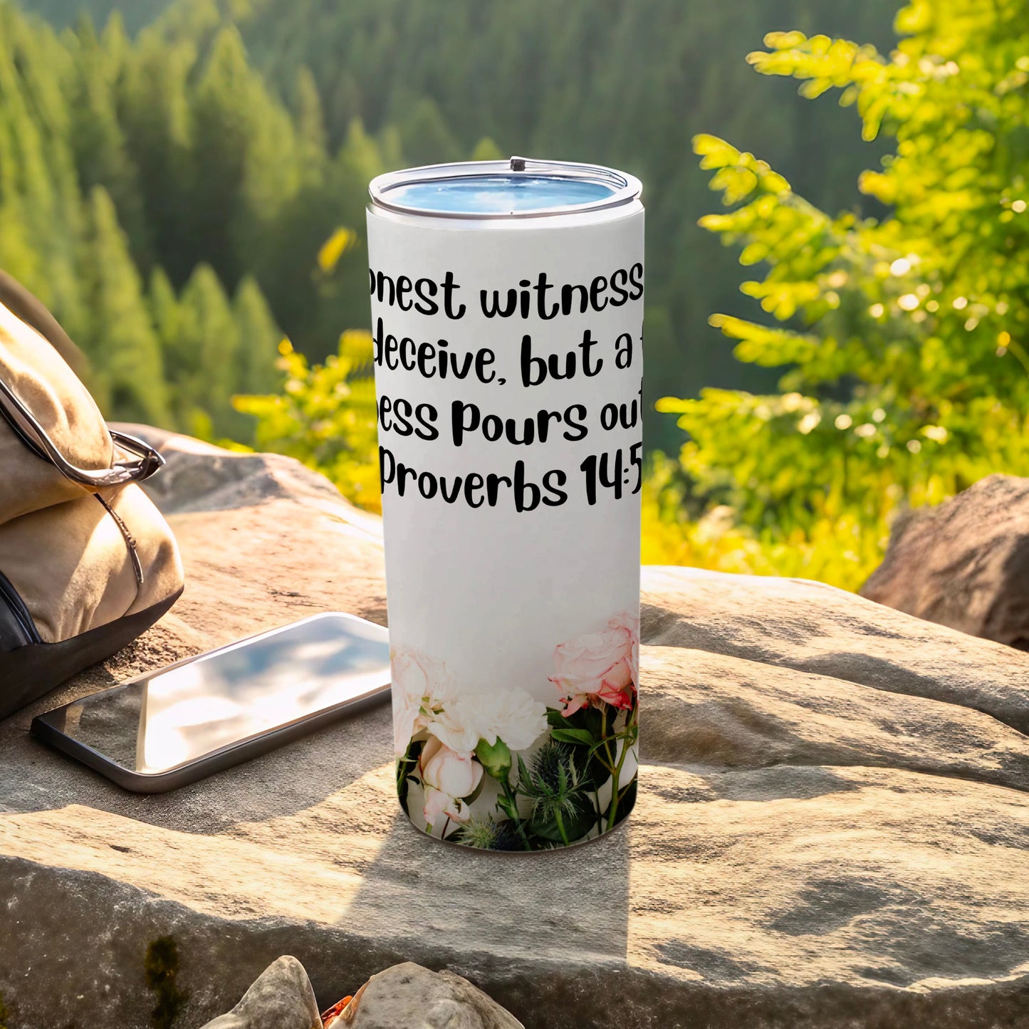 Honest Witness Proverbs 14:5 Inspirational Tumbler