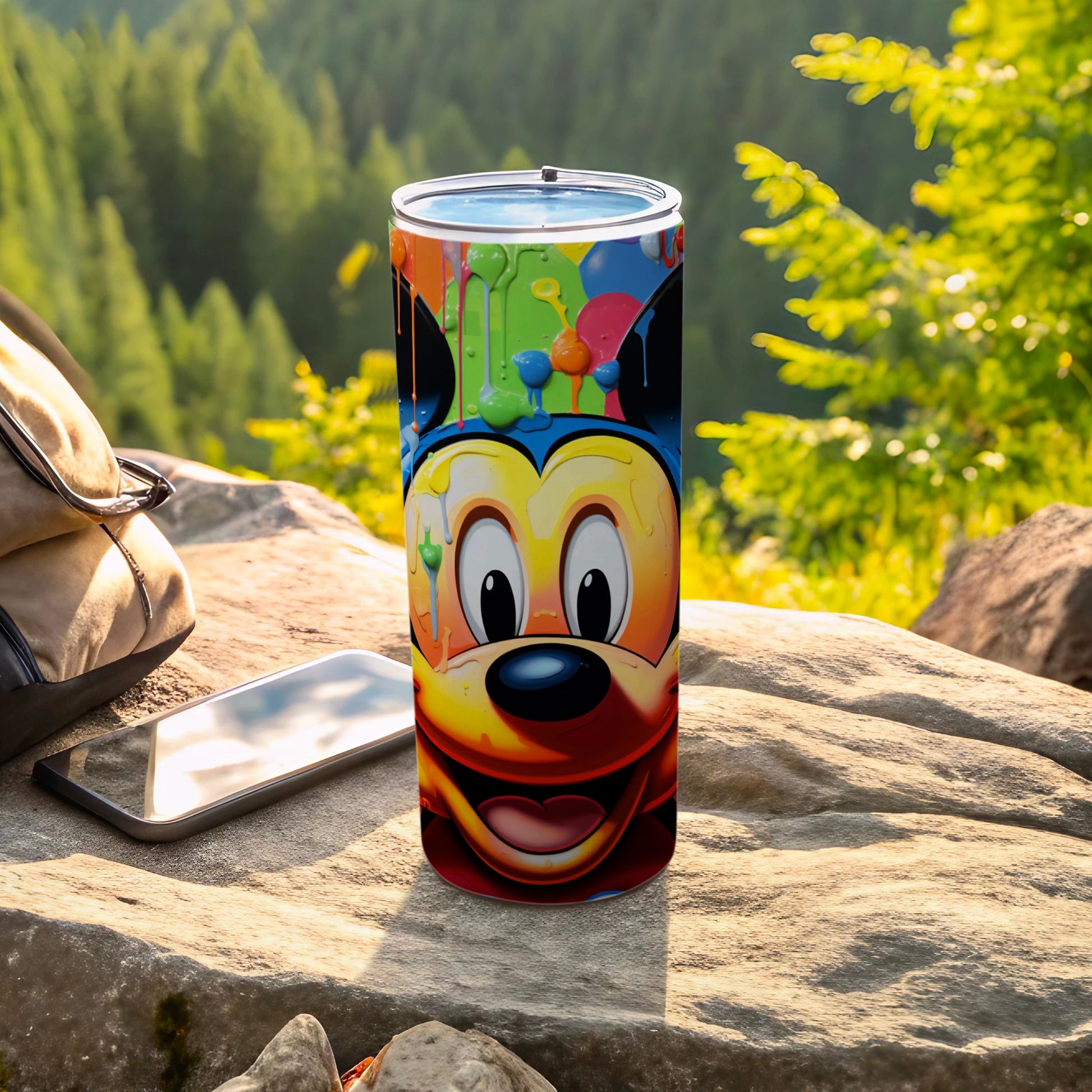 Colorful Cartoon Character Design Tumbler Cup