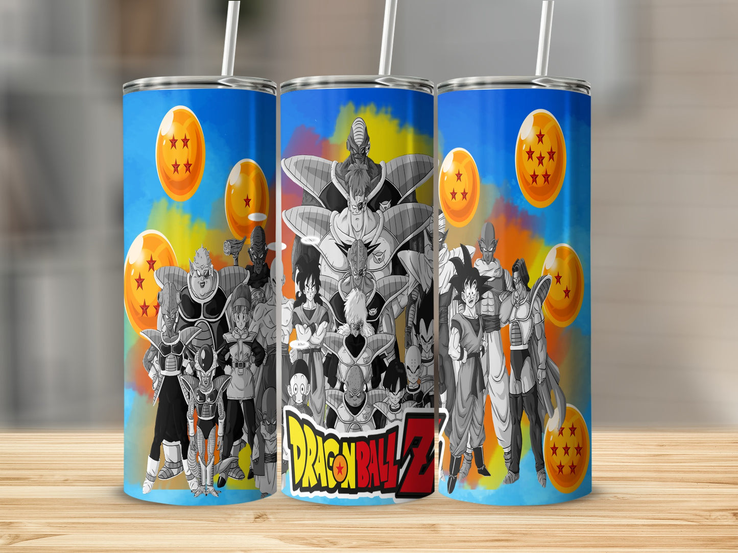 Dragon Ball Z Tumbler Featuring Iconic Characters