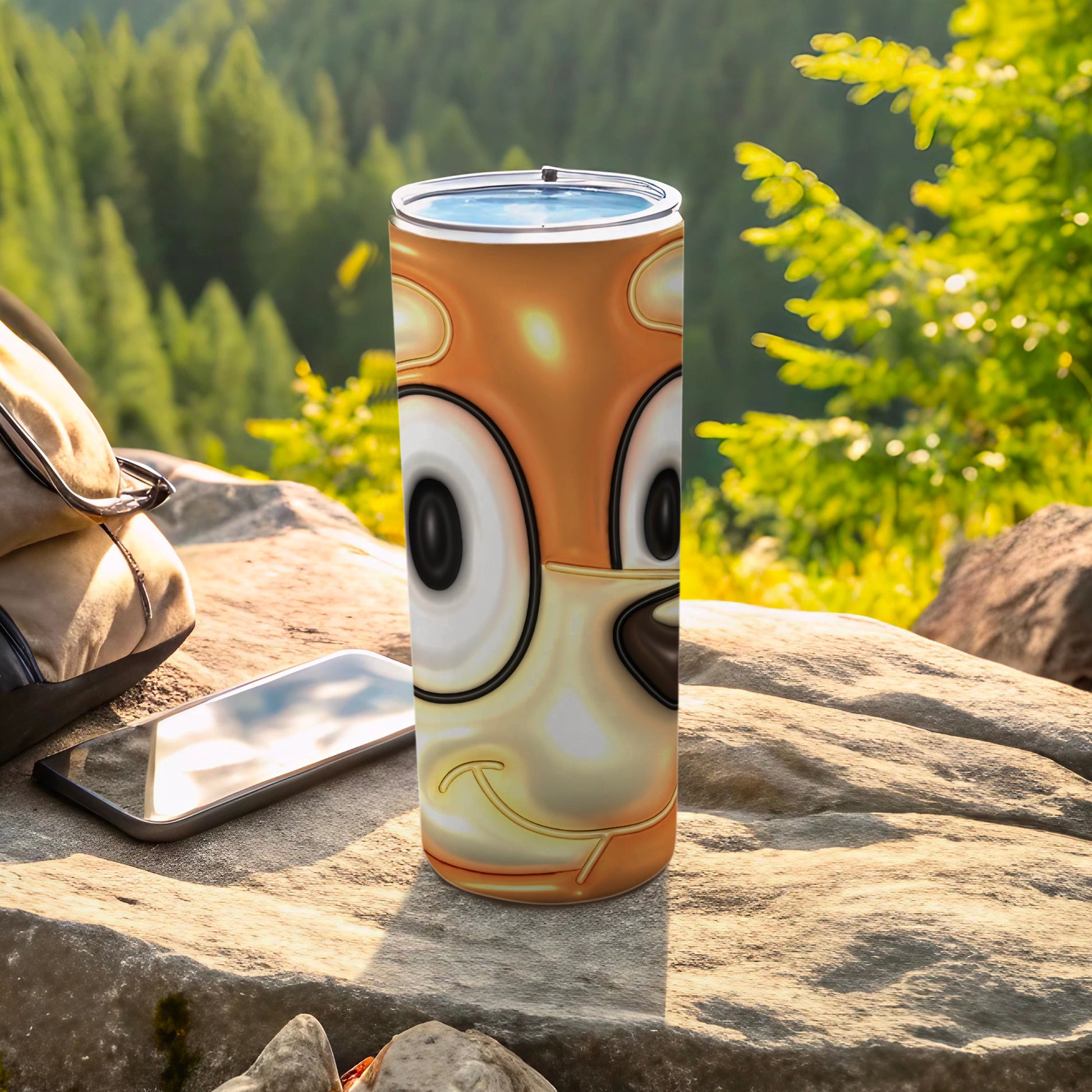 Cartoon Character Face Design Insulated Tumbler Product