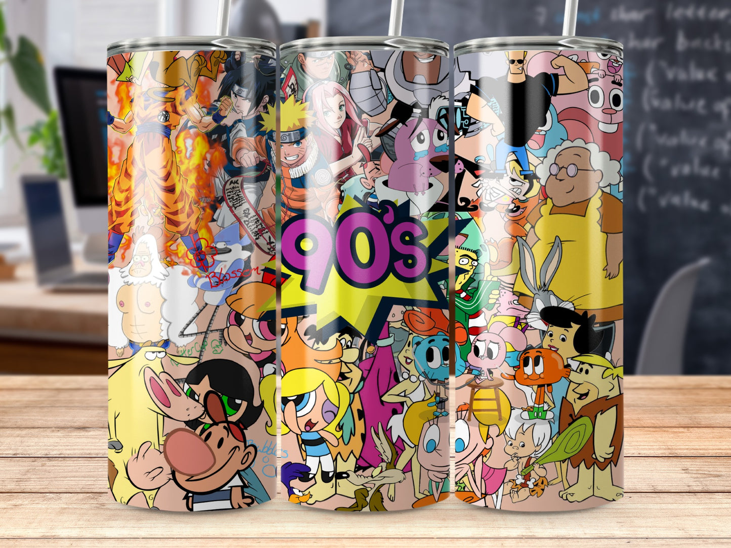 90s Cartoons Characters Nostalgic TV Shows Tumblers