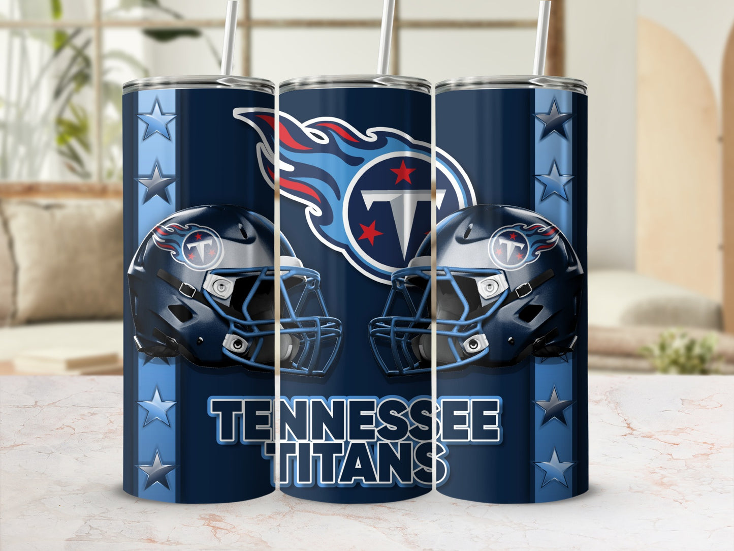 Tennessee Titans Helmets Football Team Design Tumblers