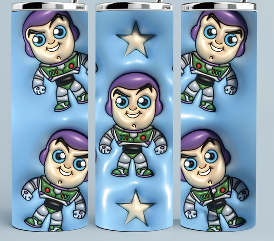 Buzz Lightyear 3D Tumbler