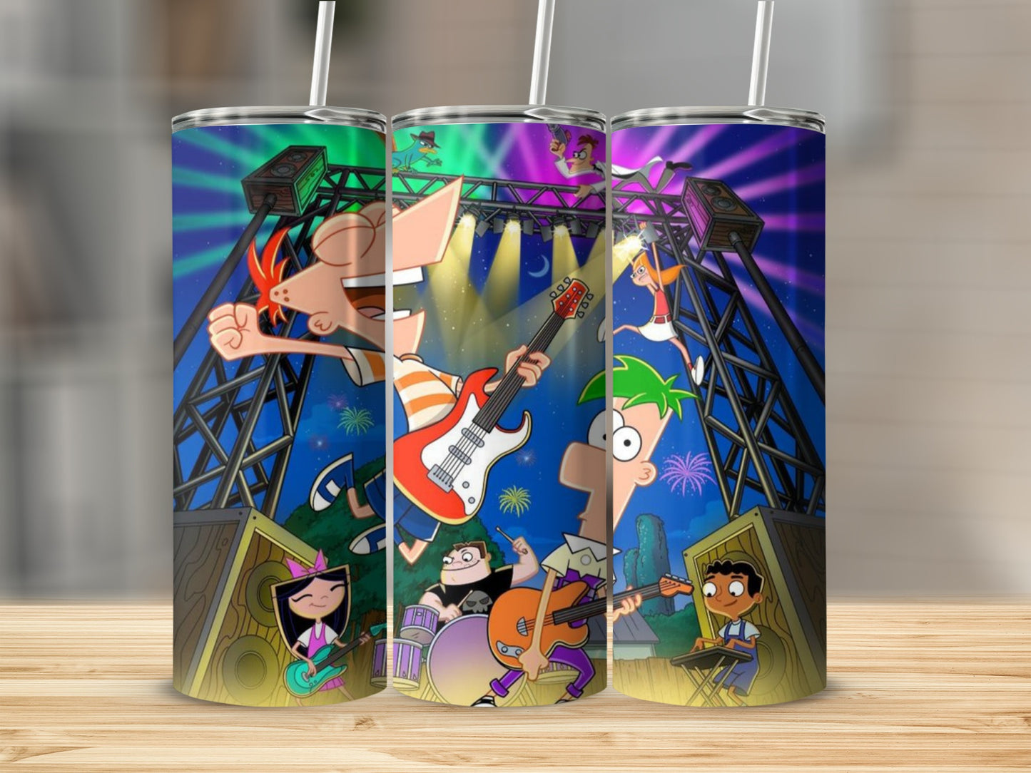 Animated Band Performance Themed Tumbler Product
