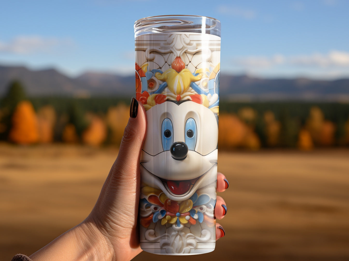 Disney Character Themed Customizable Tumbler
