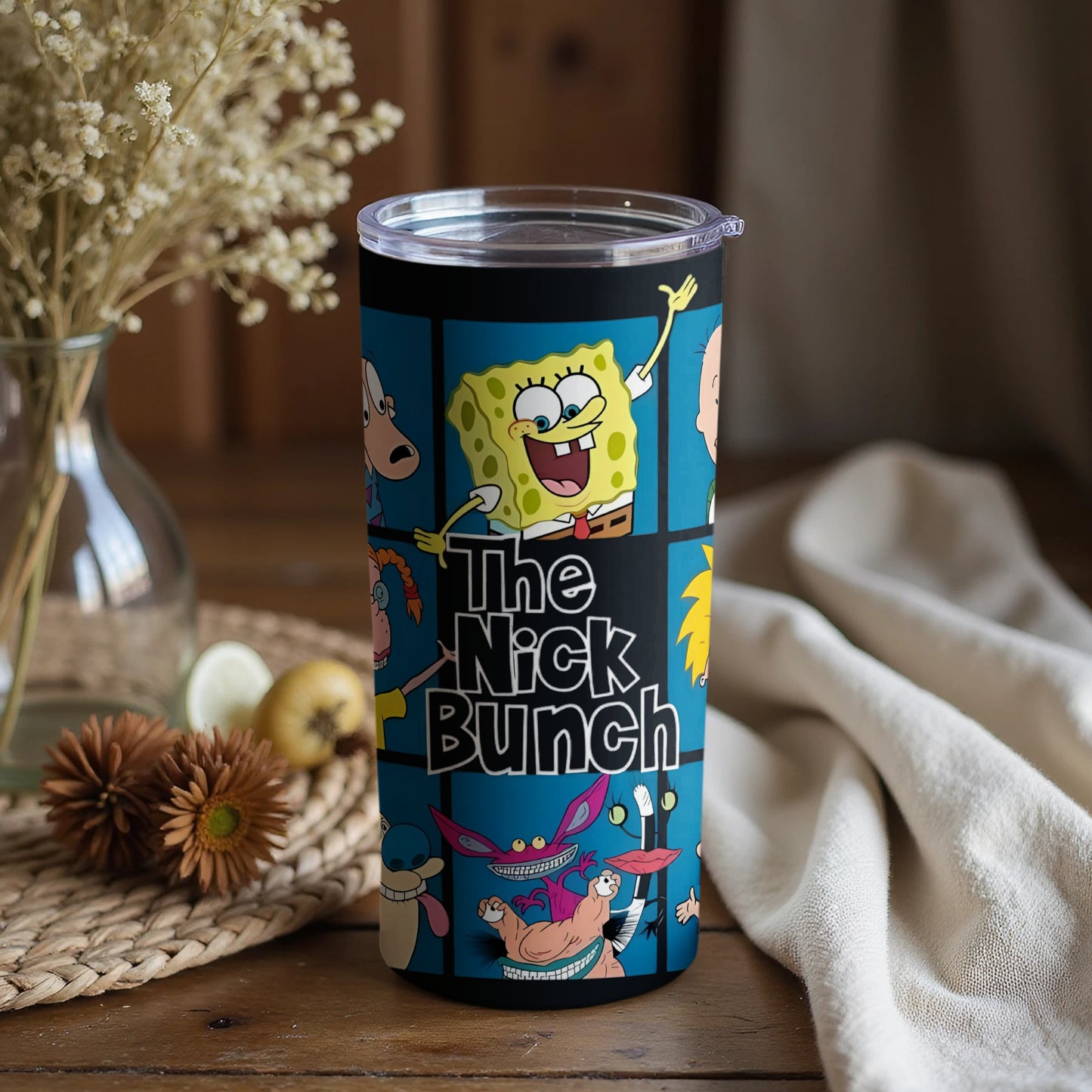 The Nick Bunch Cartoon Character Insulated Tumbler