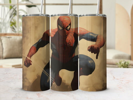 Spider-Man Graphic Insulated Tumbler with Straw