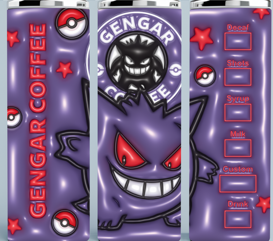 Gengar Starbucks Coffee tumbler