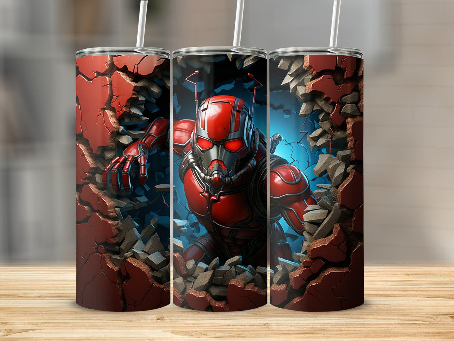 Hero Breaking Through Design Insulated Tumbler Product