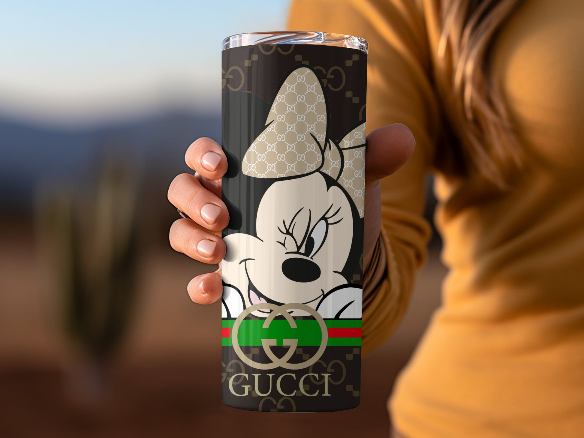 Minnie Mouse Luxury Designer Stainless Steel Tumbler