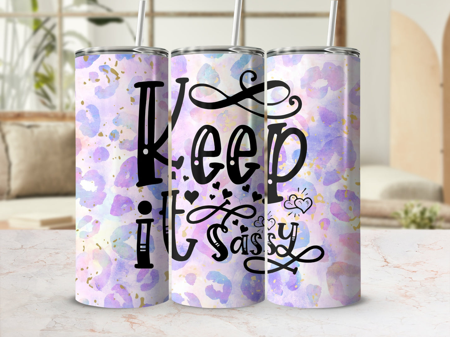 Keep It Sassy Insulated Tumbler High-Quality Print