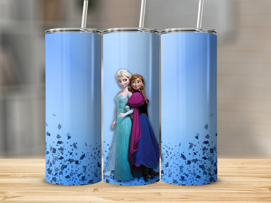 Frozen Character Themed Insulated Tumbler Cup