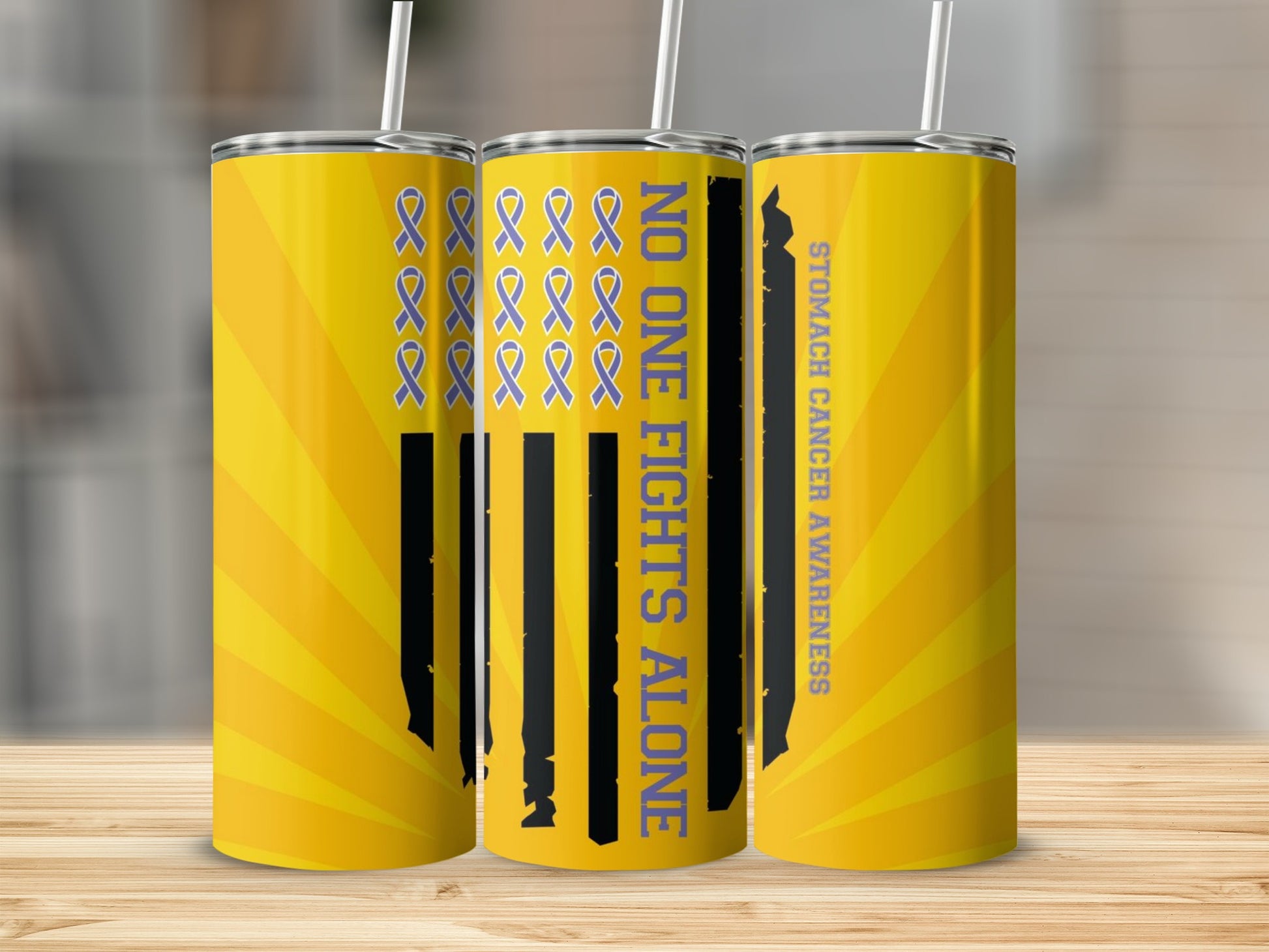 Stomach Cancer Awareness No One Fights Alone Tumbler