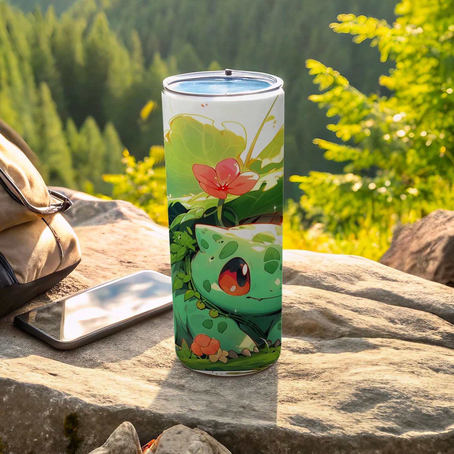 Bulbasaur Stainless Steel Tumbler for Outdoor Use
