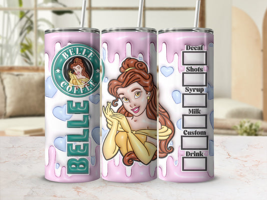 Belle Coffee Customizable Tumbler for Your Drink Needs