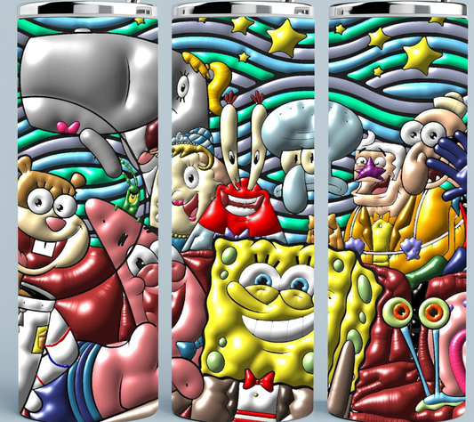 Spongebob Crew tumbler