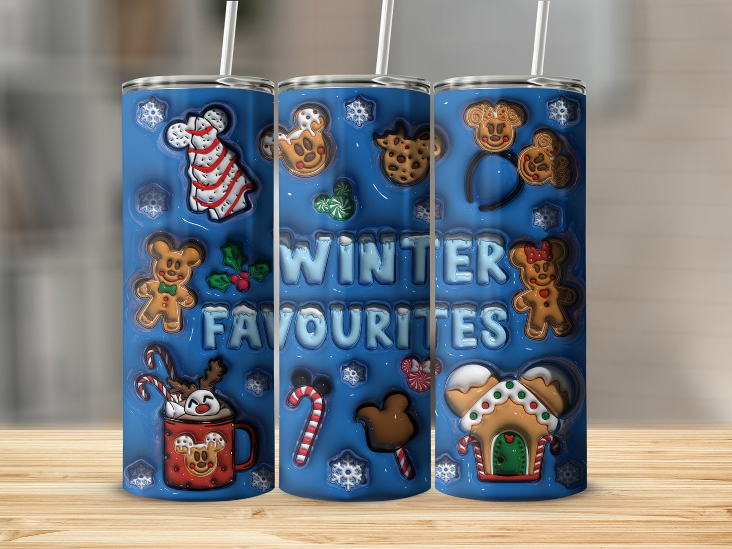 Winter Favourites Blue Holiday Tumbler产品