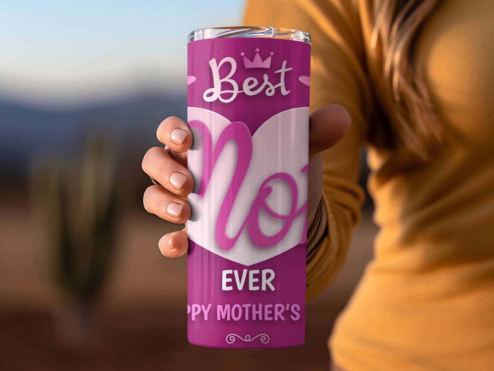 Best Mom Ever Happy Mother's Day Tumbler Gift