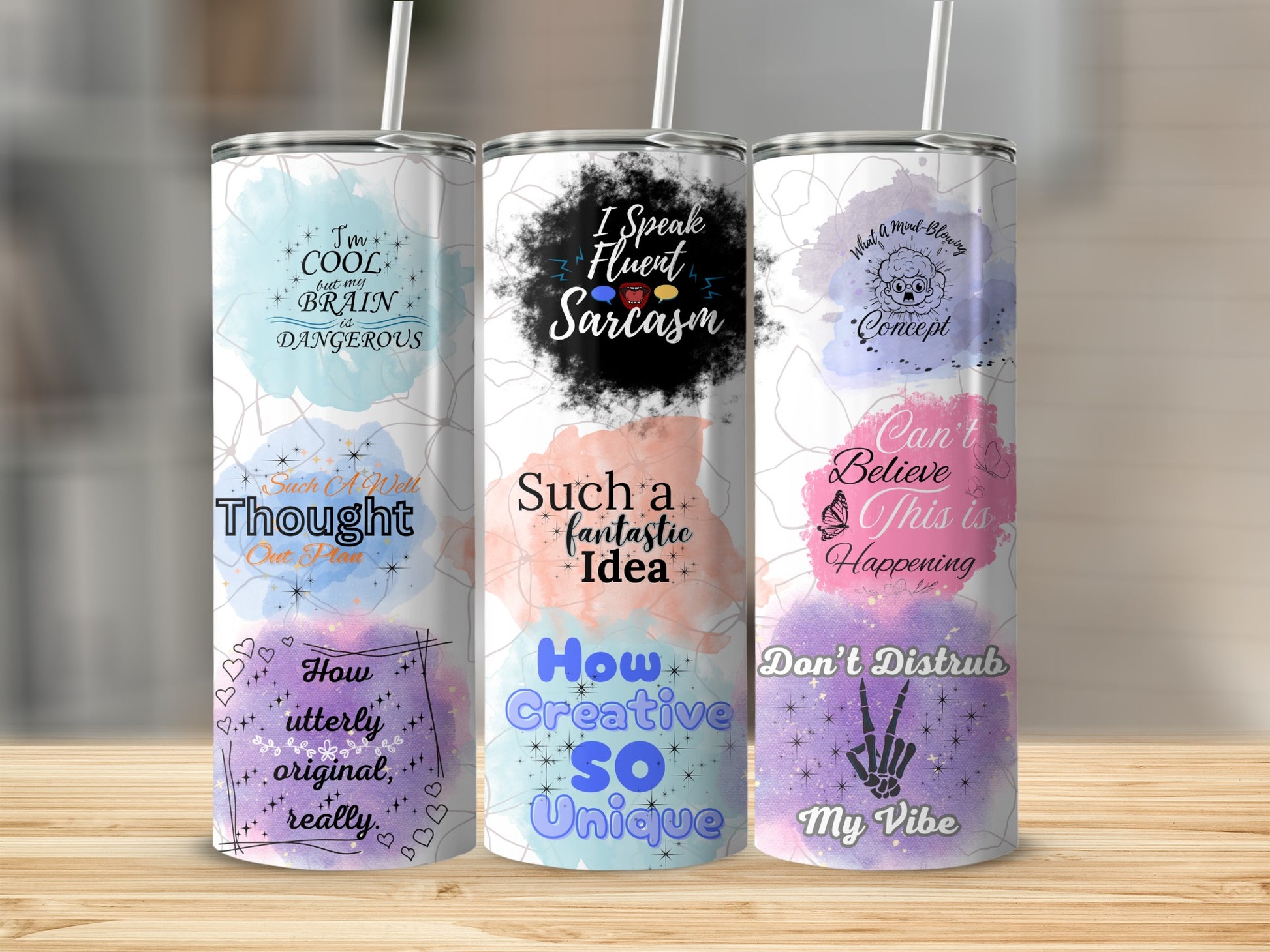 Creative Sarcastic and Unique Design Tumbler Collection