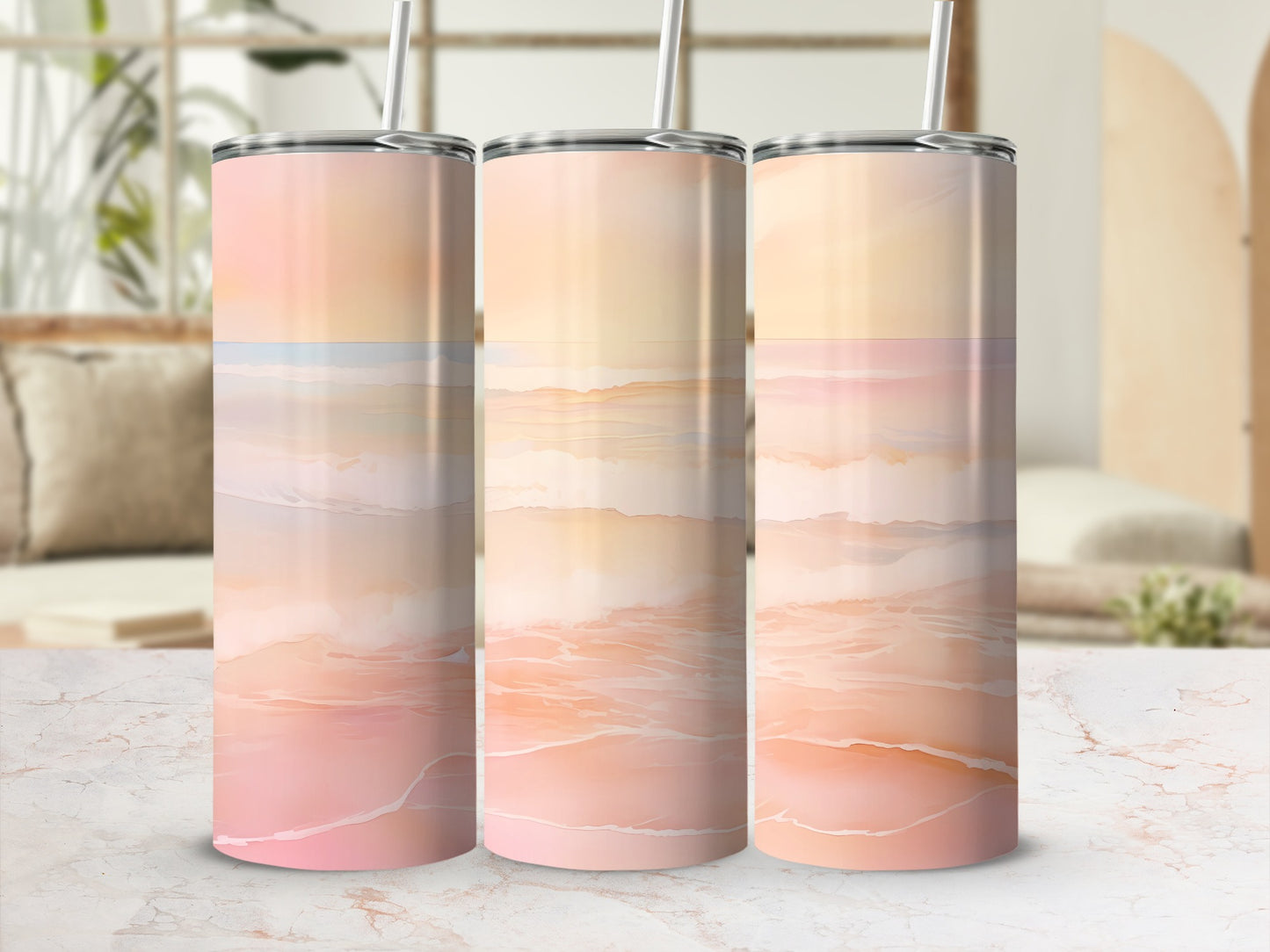 Peach Sunset Abstract Ocean Waves Tumbler product type
Tumbler
Skinny Tumbler
Custom Tumbler
Travel Tumbler
Insulated Tumbler
Drinkware
Beverage Holder
Water Bottle
Sunset Design
Sunrise Art
Ocean Waves
Abstract Art
Watercolor Style
Pastel Colors
Peach Pink
Ombre Tumbler
Serene Art
Tranquil Design
Gift Idea
Personalized Gift