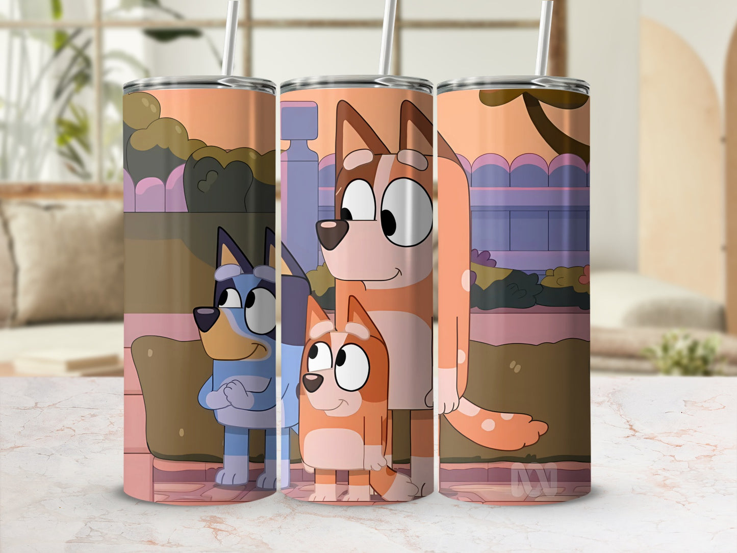 Cartoon Character Themed Tumbler for Kids Fun Drinkware
