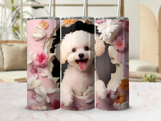 Joyful White Poodle Pink Blossom Paper Cutout Pattern product type
Dog
Poodle
Puppy
Cute
Fluffy
Pet
Animal
Pink
Flower
Floral
Blossom
Paper art
Cutout
Happy
Adorable
White dog
Sweet
Poodle puppy
Pet lover
Dog mom