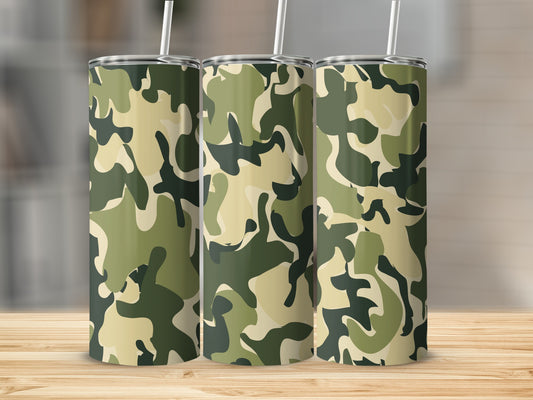 Camouflage Design Stainless Steel Tumbler product
