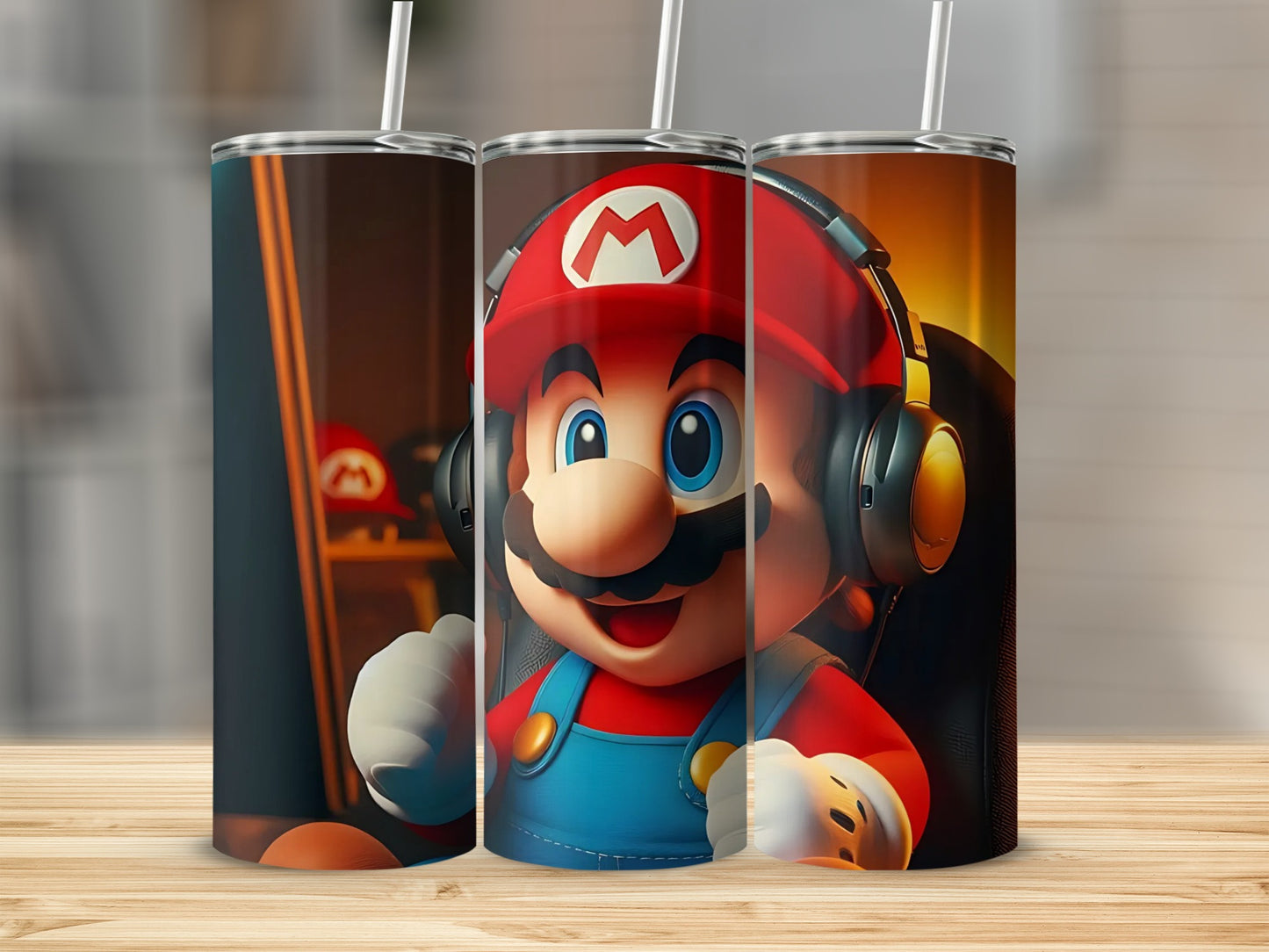 Vibrant Mario Design Insulated Tumbler Cup Product