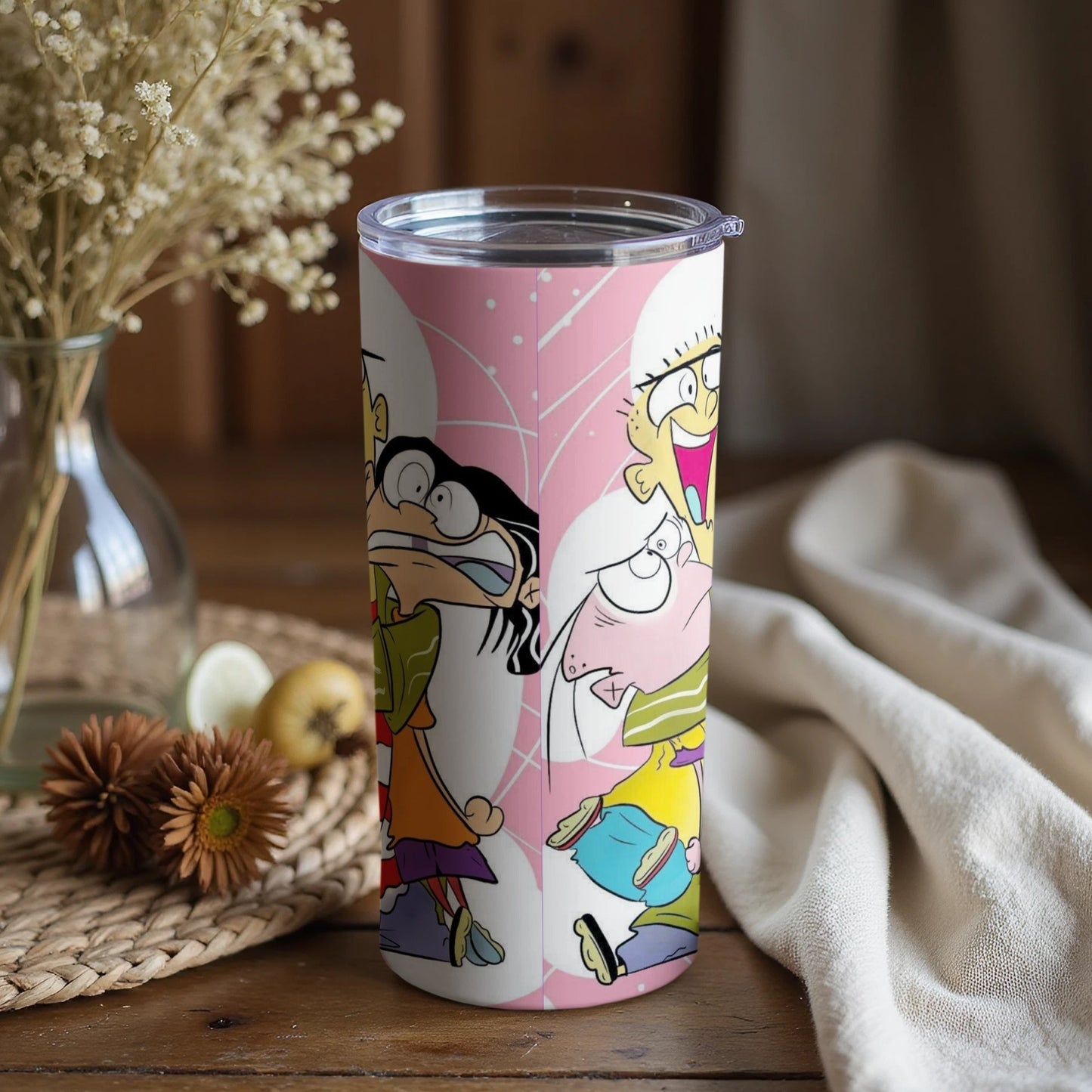Cartoon Character Pattern Insulated Tumbler Cup