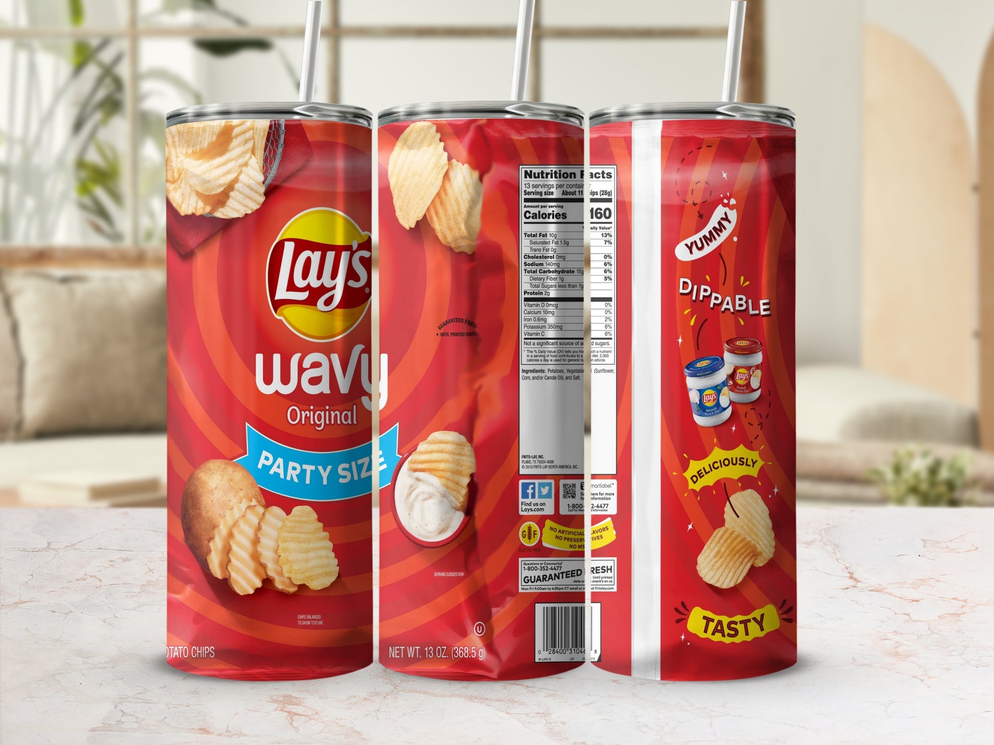 Lay's Wavy Original Party Size YUMMY DIPPABLE product type