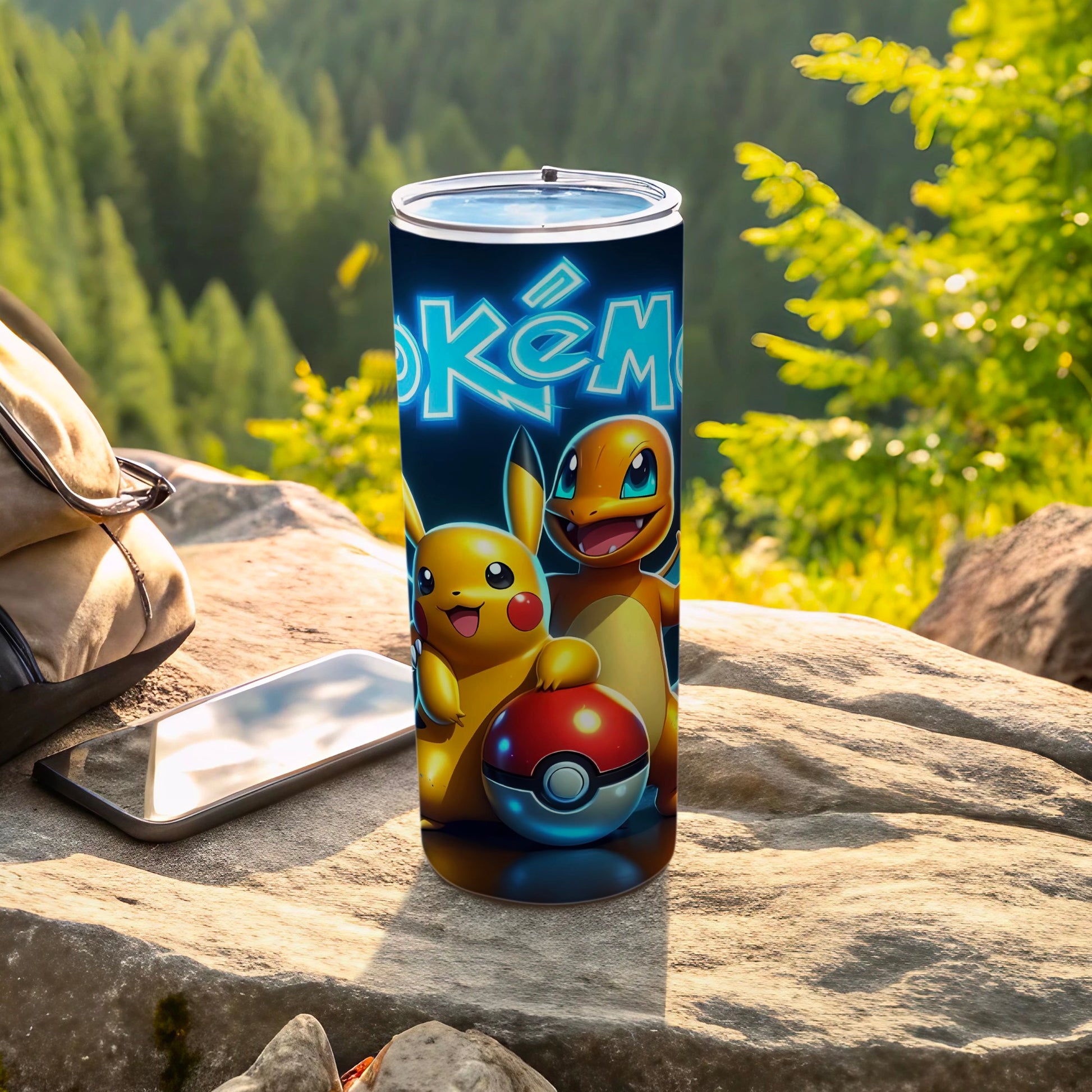 Pokémon Pikachu and Charmander Tumbler Cup