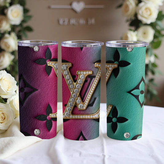 Luxurious Gradient Patterned Tumblers Tumbler