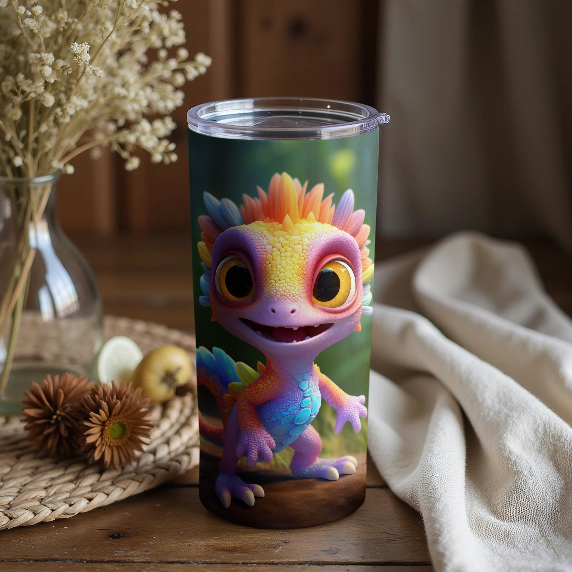 Adorable Colorful Charm Cute Character Drinkware